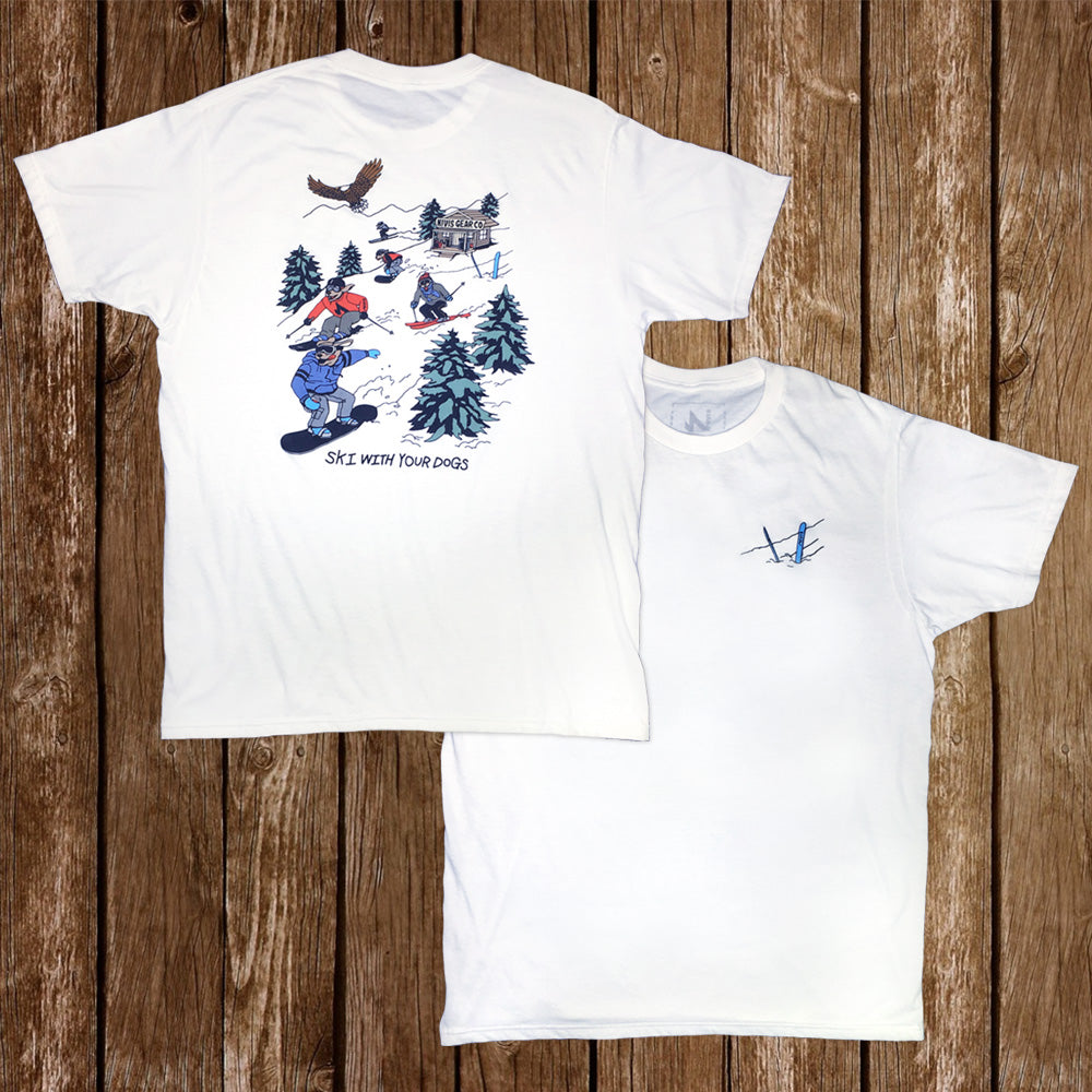 Nivis Ski Dogs T Shirt
